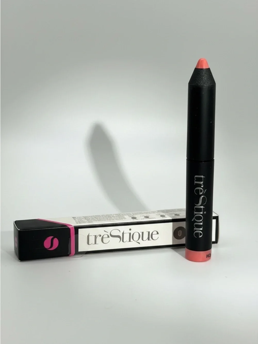 treStiQue Baby Balm Lip Crayon Pink Champagne Mini Lip Balm Crayon New